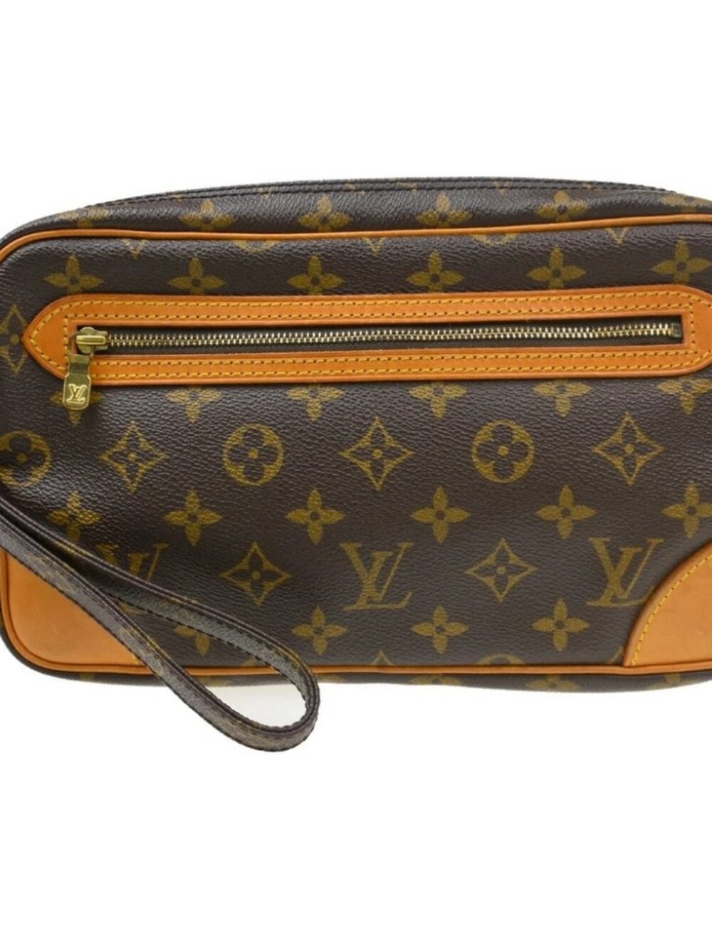LOUIS VUITTON MARLY DRAGONNE GM CLUCTH BAG